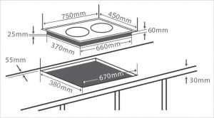 dih333 1 - Bếp từ Chefs EH-DIH333