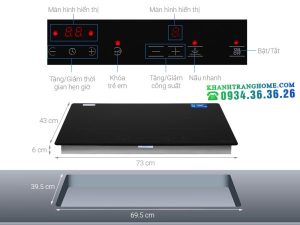 doi kocher di 633 note 1 1 - Bếp từ Kocher DI-633