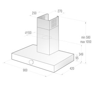 downloadproductfile2 - Máy hút mùi Gorenje DTA9SY2W