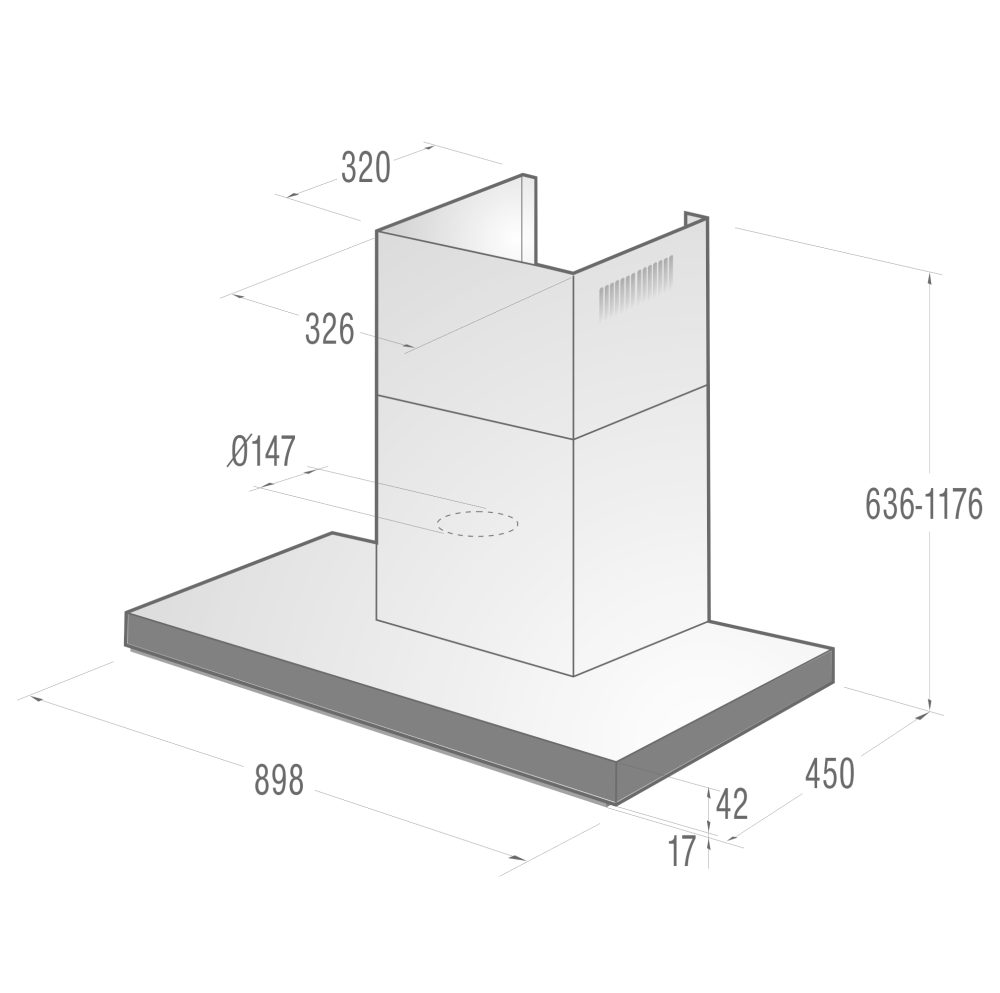 - Máy hút mùi Gorenje WHT941A2XBG - Máy hút mùi Gorenje WHT941A2XBG