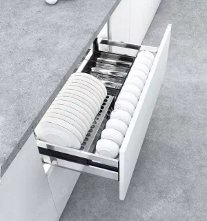 Giá bát đĩa hộp gắn cánh EU132750