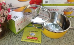 e6f50a6f - Bộ nồi inox Five Star màu 4 chiếc