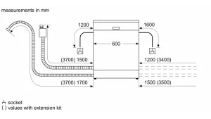 e9ca9eac6f0f2b72796e7f665d75d6c4 - Máy Rửa Bát Độc Lập - 60CM HMH.SMS4HAW48E Series 4