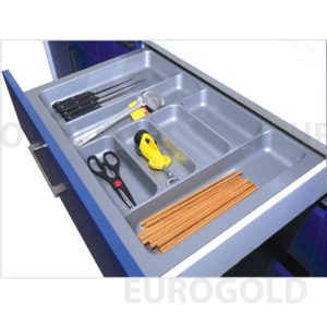 Khay chia thìa dĩa nhựa cao cấp EuroGold ET80003