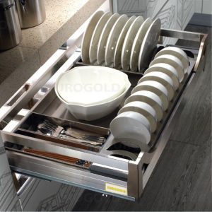 Giá bát đĩa inox hộp Eurogold EU133.800
