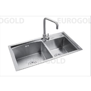 Chậu nước inox 304 EuroGold EUS8245