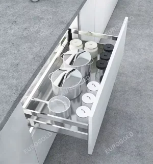 Giá xoong nồi hộp 2 lớp đáy gắn cánh EU130800