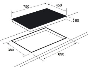 f88s kt - Bếp từ Feuer F88S