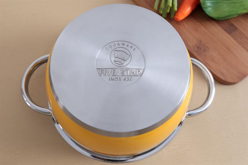 fdea1558 - Bộ nồi Fivestar 3 chiếc màu vàng inox 430 fdea1558 - Bộ nồi Fivestar 3 chiếc màu vàng inox 430