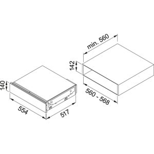 fs drw 14 ch kt 1 1 1 - FRANKE | Ngăn giữ nóng FS DRW 14 CH (112.0373.689)