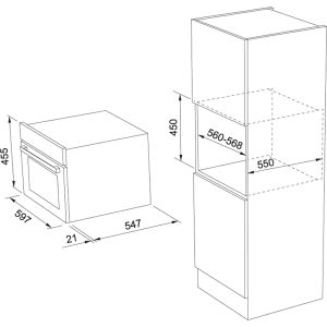 fso 45 fs c tft ch xs kt 2 1 - FRANKE | Lò hấp FSO 45 FS C TFT CH XS (116.0371.357)
