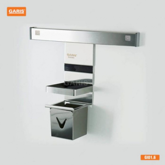 gi016 8737 - Giá dụng cụ nấu inox hộp Garis GI01.6 gi016 8737 - Giá dụng cụ nấu inox hộp Garis GI01.6