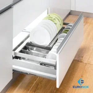 GIÁ BÁT ĐĨA INOX ĐÁY ĐẶT GẮN CÁNH EURONOX EU1.B60M