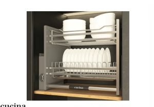 Giá bát đĩa nâng hạ Cucina – lưới dẹt 600mm Inox 304 504.76.014