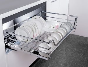 Giá xoong nồi bát đĩa tủ dưới Luxury LB02.800