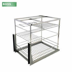 Giá gia vị Inox 304 nan dẹt BossEU BS304.120GS