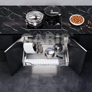 Giá xoong nồi bát đĩa đa năng Garis GD04.60E