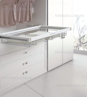 Rổ để đồ gấp ray giảm chấn EVA390
