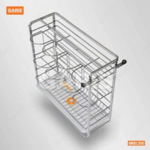 gk0225c 1 9834 - Giá chai lọ gia vị 2 tầng Garis GK02.25C