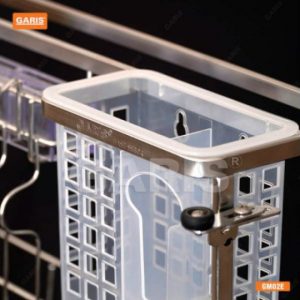 gm02e 3 6537 - GIÁ DAO THỚT, CHAI LỌ NAN VUÔNG GARIS GM02.40E