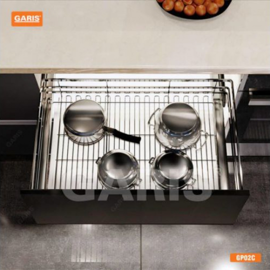 gp02c 1 1804 1 - Giá xoong nồi cánh kéo nan vuông Garis GP02.70C gp02c 1 1804 1 - Giá xoong nồi cánh kéo nan vuông Garis GP02.70C