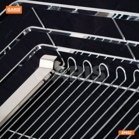 gp02c 2 8217 - Giá xoong nồi cánh kéo nan vuông Garis GP02.70C gp02c 2 8217 - Giá xoong nồi cánh kéo nan vuông Garis GP02.70C