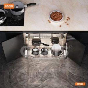 gp04c 1 6030 - Giá xoong nồi nan vuông Garis GP04.80C