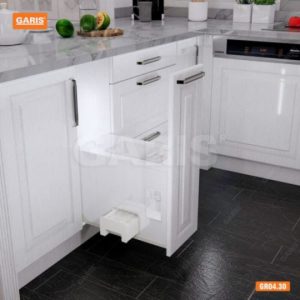 Thùng gạo thông minh 10kg cánh kéo GARIS GR04.30
