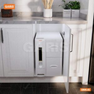gr0945 2 9977 - Thùng gạo 3 khoang Garis 5-10-15kg cánh mở GARIS GR09.45