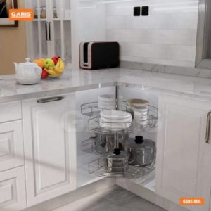 gs0580c 2 6170 - Giá xoay inox nan mở 3/4 GARIS GS05.80C