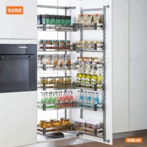 Hệ giá kho 6 tầng inox hộp GARIS GS06.60