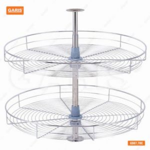 Mâm xoay 4/4 nan tròn Garis GS07.70C