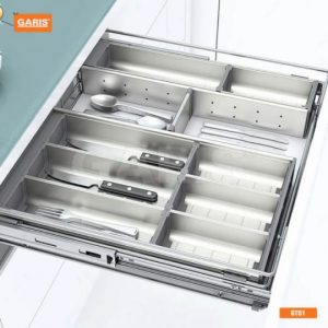 Khay chia ngăn kéo inox hãng GARIS GT01.4