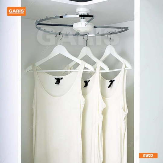 gw22 1630 - GIÁ XOAY, TREO GÓC TỦ QUẦN ÁO GARIS GW22 gw22 1630 - GIÁ XOAY, TREO GÓC TỦ QUẦN ÁO GARIS GW22