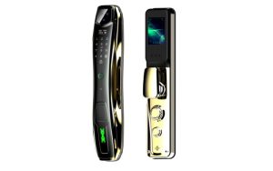 KHÓA CỬA VÂN TAY HUBERT HB CG86 GOLD