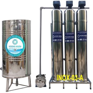 Thiết bị lọc nước giếng khoan GK-Inox-03A