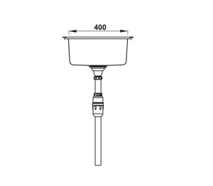 hhh03 - CHẬU HÄFELE INOX VALERIAN HS-SD8650 567.20.546
