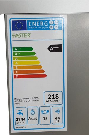 hinh anh thuc te may rua bat faster eco 6341s 4 - Máy rửa bát Faster ECO 6314S