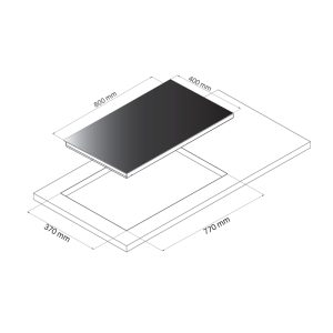 hinh ky thuat ivy a3b 1 - Bếp từ DUDOFF IVY A3B
