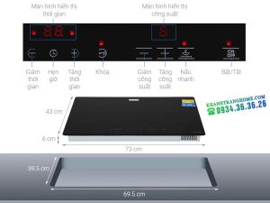 hong ngoai kocher ei 633 note 1 - Bếp điện từ Kocher EI-633