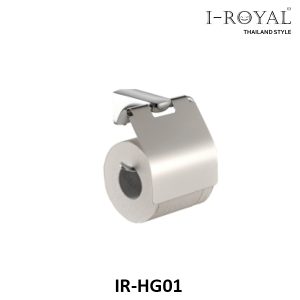 GIÁ TREO GIẤY VỆ SINH ĐỒNG MẠ CROM I-ROYAL IR-HG01