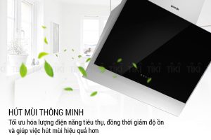 hut mui treo tuong gorenje whi641e6xgb 3 - Máy hút mùi Gorenje WHI641E6XGB