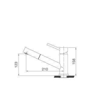 Vòi rửa Malloca K110-S