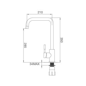 Vòi rửa Malloca K559-SN