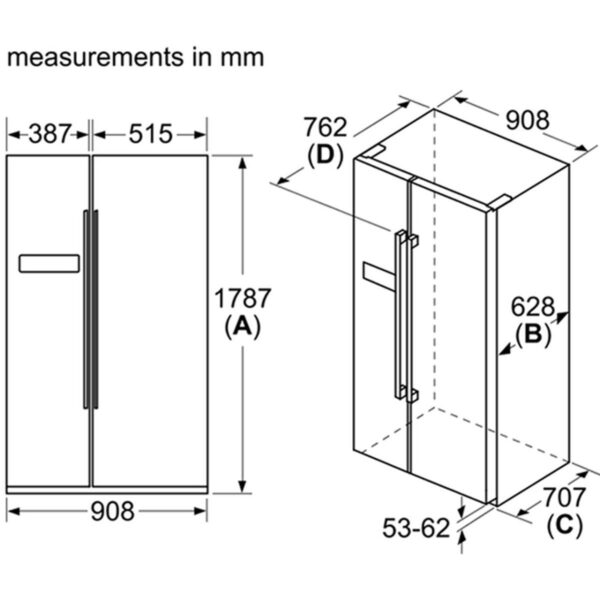 - TỦ LẠNH SIDE BY SIDE BOSCH TGB.KAN93VIFPG - TỦ LẠNH SIDE BY SIDE BOSCH TGB.KAN93VIFPG