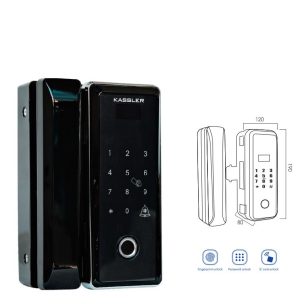 Khóa vân tay Kassler KL-589 - Cửa kính