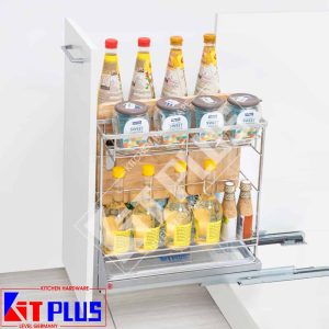 GIÁ GIA VỊ INOX NAN DẸT KIT PLUS DS30