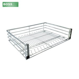 Giá xoong nồi bát đĩa nan dẹt Inox mạ BossEU BS900N