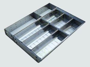 Khay chia thìa dĩa mở rộng Haller STE-450