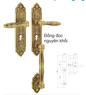 Khóa cửa đại sảnh Newera NE9999BF1